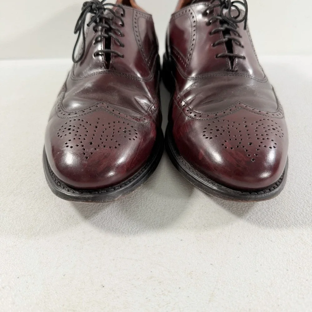 Vintage‎ Bostonian Wingtip Brogue Leather Oxford Dress Shoes Mens Size 8.5 D